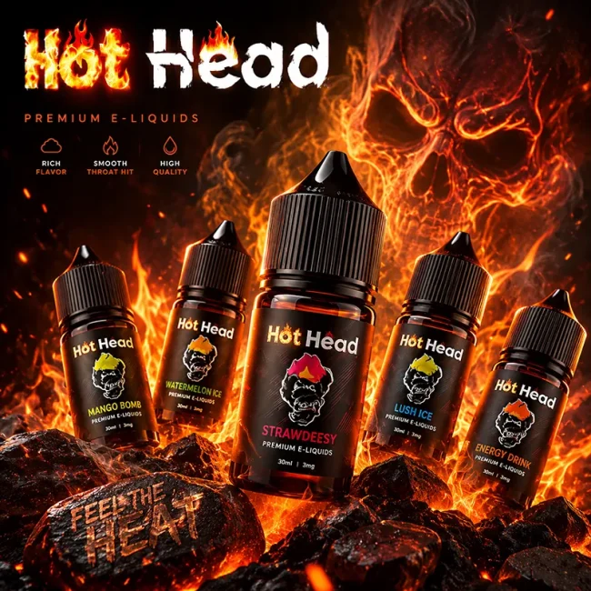 Hot Head 爆脾氣菸油 30mL 38mg Hot Head 爆脾氣 30mL 38mg 尼古丁鹽菸油多口味主圖